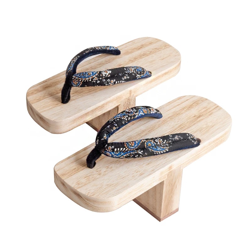 Geta Wooden Sandal - Sandal Geta Jepang Pria Wanita Sepatu