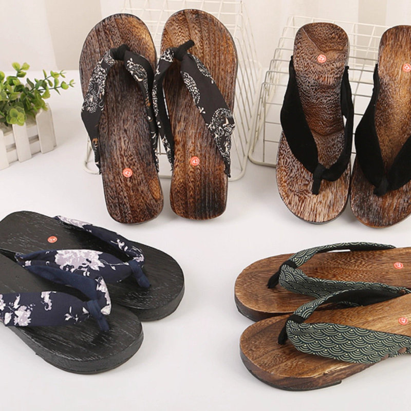 Sandal Bakiak Musim Panas Ninj - Geta Wooden Sandal ulasan dan harga