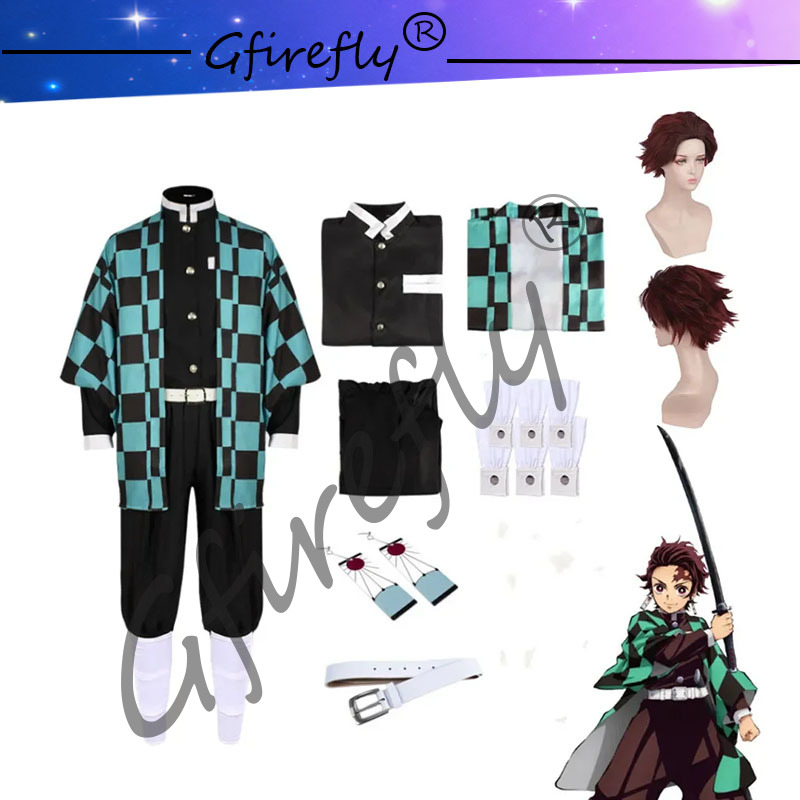 Kamado Tanjirou kostum Cosplay - Japanese Lifestyle ulasan dan harga