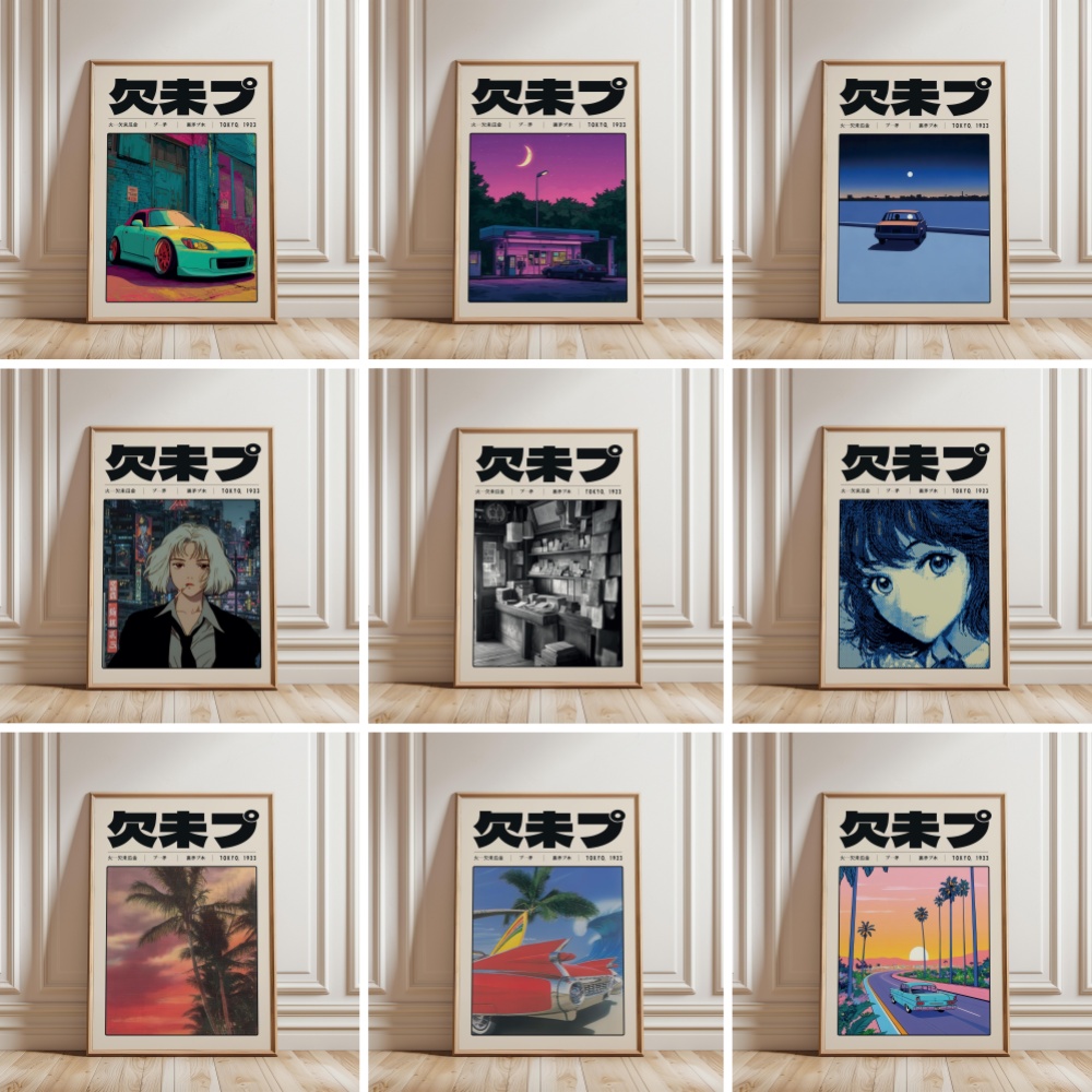 Poster Cetak Kanvas Budaya Ind - Japanese Lifestyle And Culture ulasan dan harga