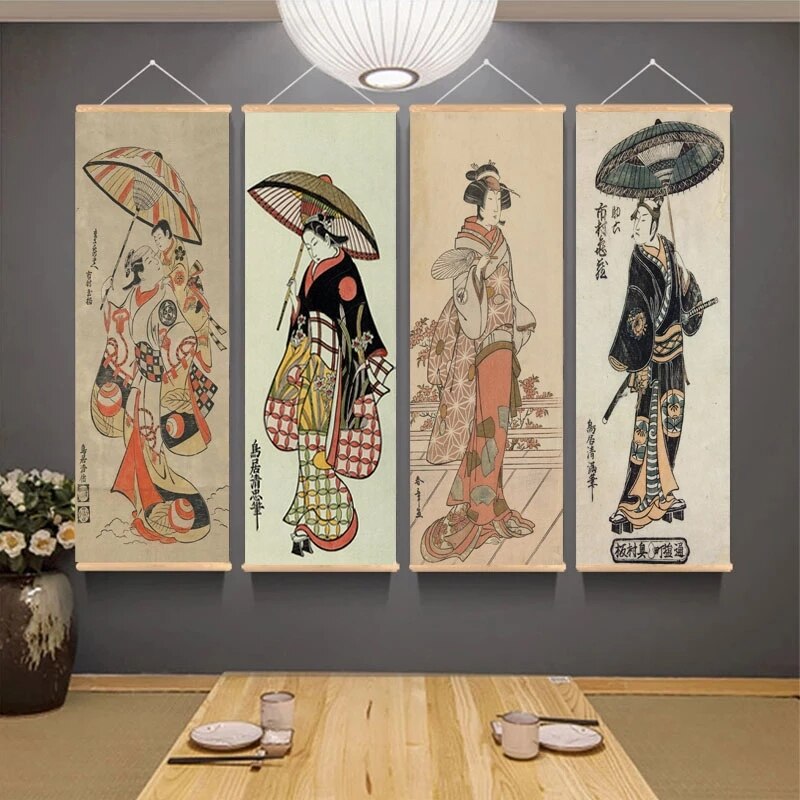 Poster Gulungan Dinding Anime  - Japanese Lifestyle Anime ulasan dan harga