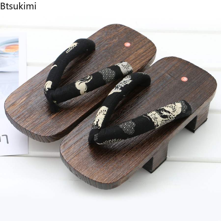 Sandal Geta Wanita Berujung Du - Geta Wooden Sandal ulasan dan harga